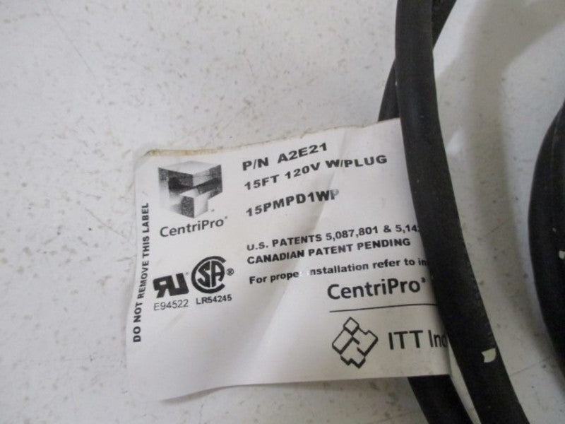 CENTRIPRO A2-E21 SWITCH PUMPMASTER  UNMP