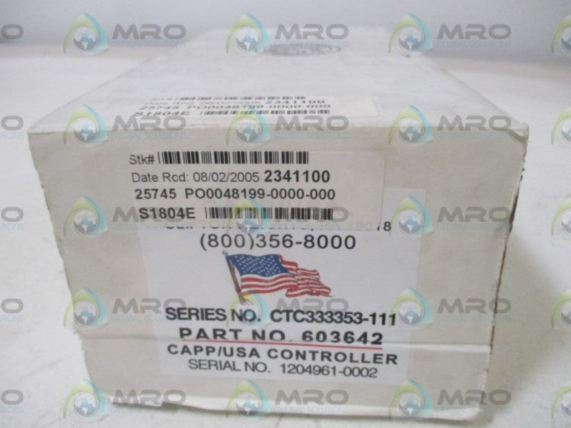 CAPP/USA 603642 CONTROLLER  NSMP