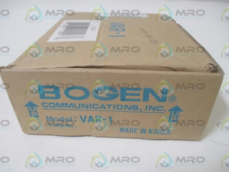 BOGEN MODEL VAR-1 *NEW IN BOX*