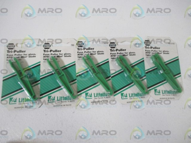 LOT OF 5 NAPA 782-2125 FUSE PULLER FOR GLASS *ORIGINAL PACKAGE*