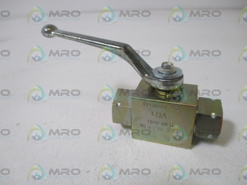 LHA HBV 08 S BALL VALVE  NSNP