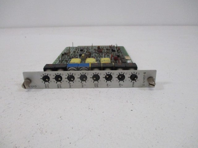 RELIANCE ELECTRIC 0-51851-6 CIRCUIT BOARD *USED*