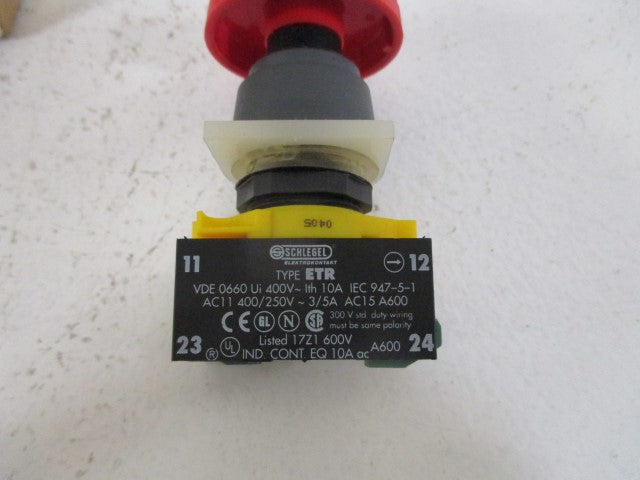 SCHLEGEL SBPU-SMMH PUSH BUTTON *NEW IN BOX*