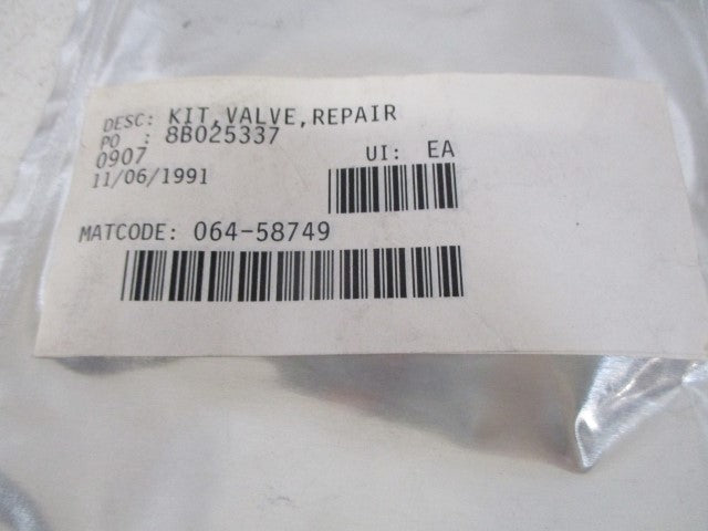 GENUINE S-14-AA VALVE KIT REPAIR *NEW IN A BAG*