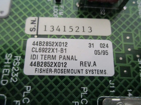 FISHER ROSEMOUNT  CL6922X1-B1 CIRCUIT BOARD NSMP