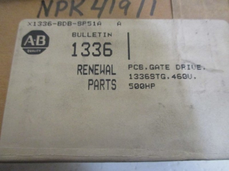 ALLEN BRADLEY 1336-BDB-SP51A 74101-169-88 DRIVE BOARD *NEW IN BOX*