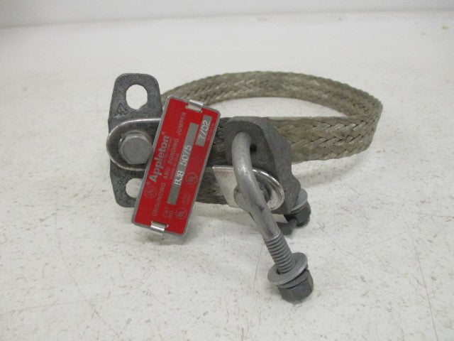 LOT OF 5 APPLETON BJ8-5075 GROUNDING AND BONDING JUMPER *NEW IN BOX*