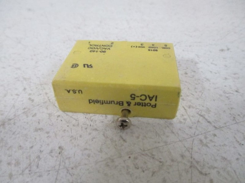 POTTER & BRUMFIELD IAC-5 SOLID STATE RELAYS *NEW NO BOX*