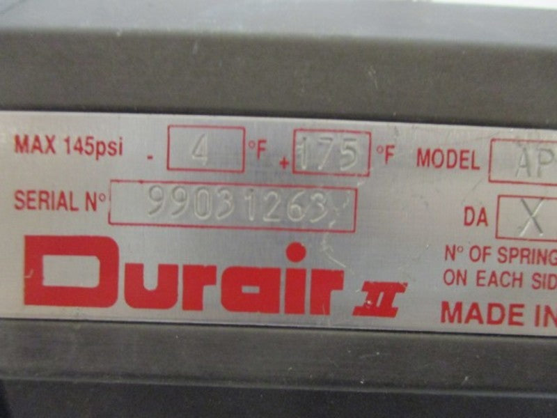 DURAIR AP050N PNEUMATIC ACTUATOR *NEW IN BOX*