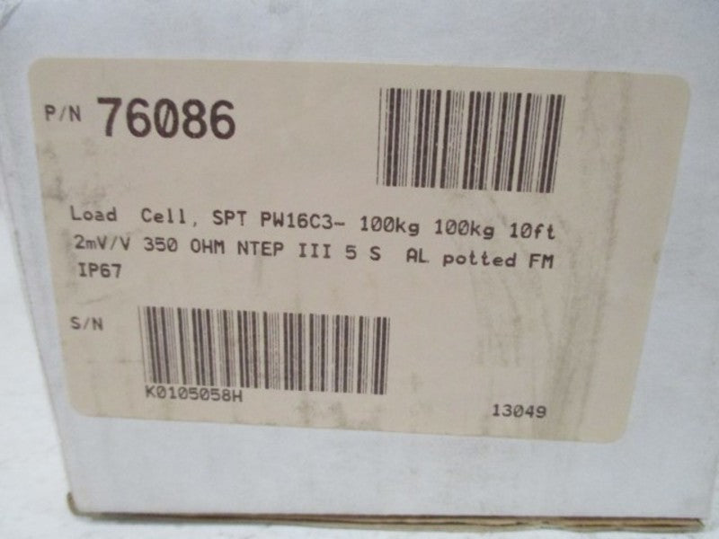 METTLER TOLEDO MT1260-500 LOAD CELL *NEW*