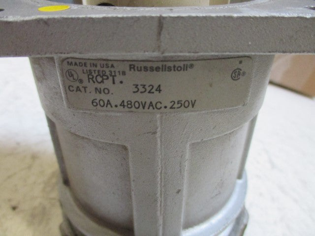 RUSSELLSTOLL 3324 RECEPTICALE *USED*