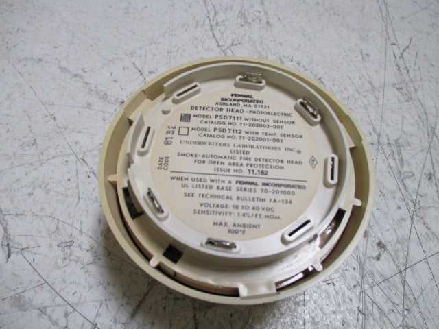 FENWAL CORP PSD7111 DETECTOR HEAD *NEW NO BOX*