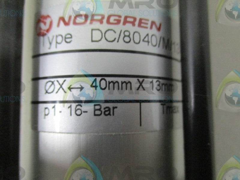 NORGREN DC/8040/M/13 PNEUMATIC CYLINDER 40MM x 13MM  NSNP