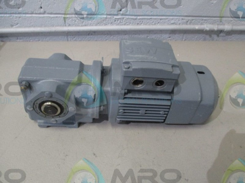 SEW-USOCOME SA37DR63M4/BR GEAR MOTOR (AS PICTURED) * NEW NO BOX *