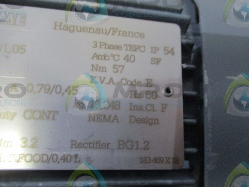 SEW-USOCOME SA37DR63M4/BR GEAR MOTOR (AS PICTURED) * NEW NO BOX *