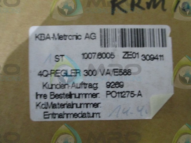 MATTKE AG MTR24-60/5-15V2 AMPLIFIER  NSMP