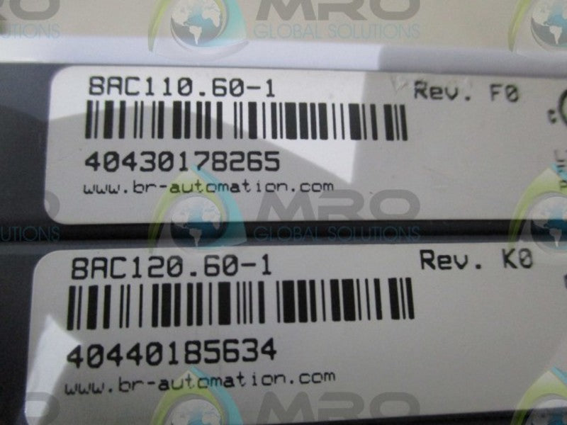 BR-AUTOMATION 8V1022.00-1 8AC110.60-1 8AC120.30-1 UNMP