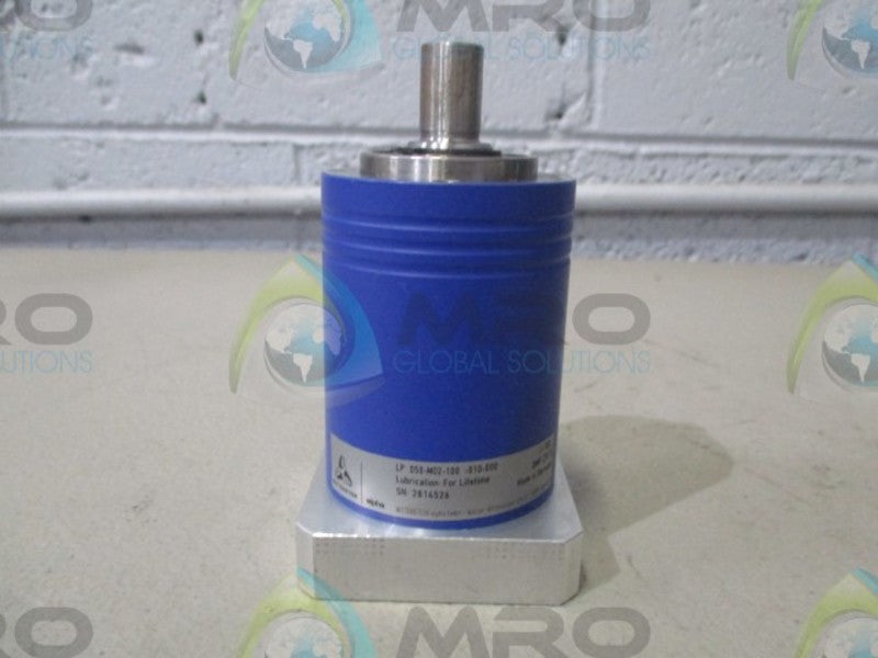 WITTENSTEIN ALPHA LP-050-M02-100-010-000 PLANETARY GEAR REDUCER NSNP