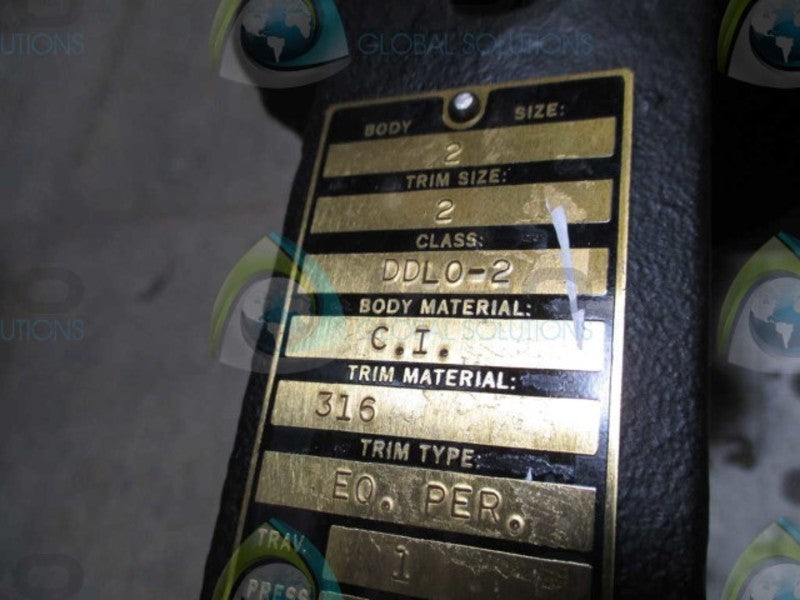 LESLIE 2" DDLO-2 CONTROL VALVE 316 TRIM 851F3H1MF0 * NEW NO BOX *