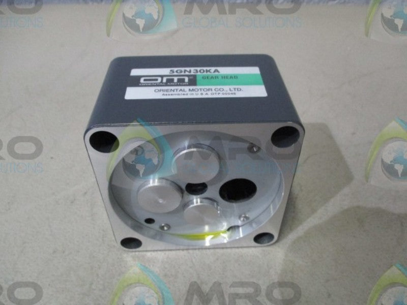 ORIENTAL MOTOR 5GN30KA GEAR HEAD  NSMP