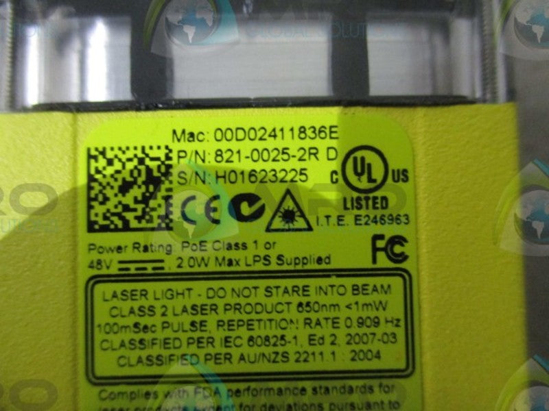 COGNEX DMR-200Q-00 821-0025-2R BARCODE READER  NSMP