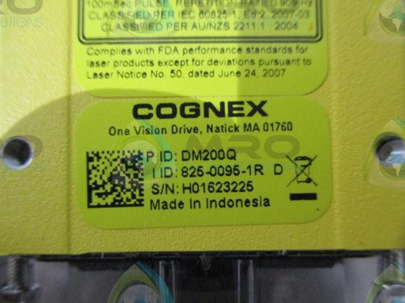 COGNEX DMR-200Q-00 821-0025-2R BARCODE READER  NSMP