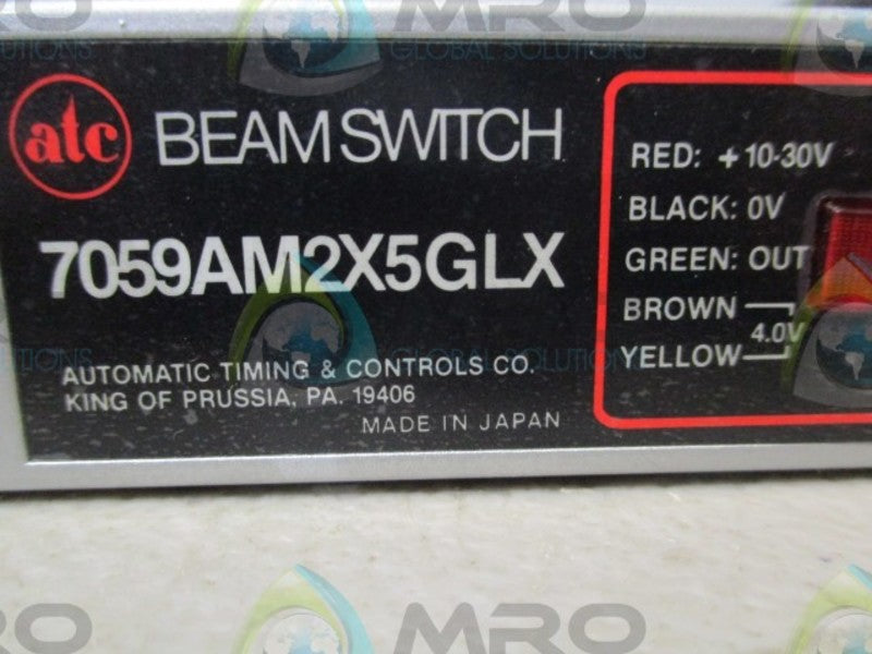 AUTOMATIC TIMING & CONTROL 7059AM2X5GLX BEAM SWITCH  NSMP