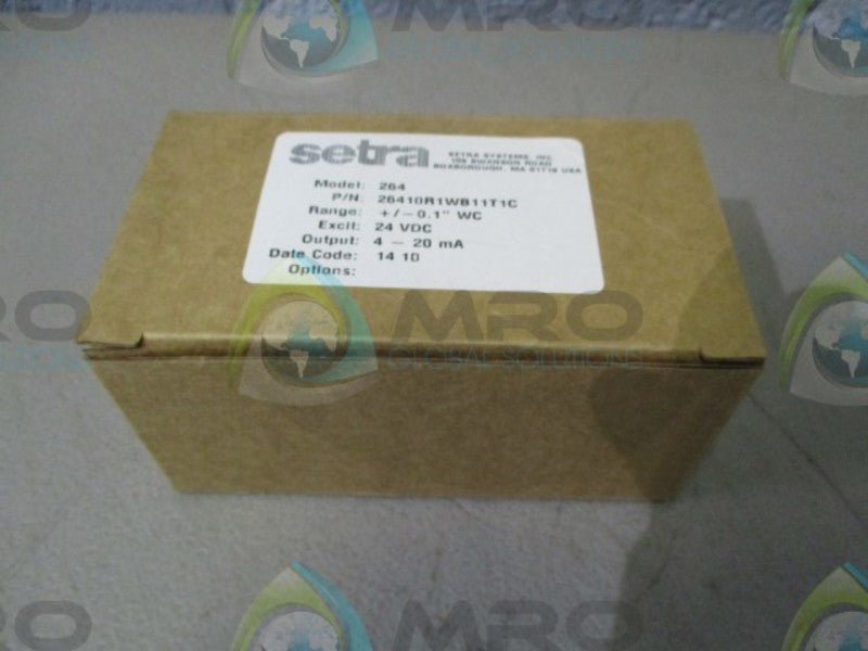 SETRA 26410R1WB11T1C DIFFERENTIAL PRESSURE TRANSDUCER  NSMP