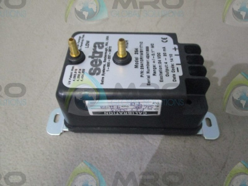 SETRA 26410R1WB11T1C DIFFERENTIAL PRESSURE TRANSDUCER  NSMP