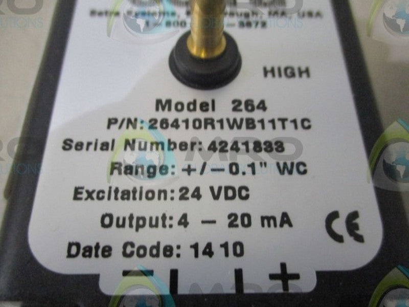 SETRA 26410R1WB11T1C DIFFERENTIAL PRESSURE TRANSDUCER  NSMP