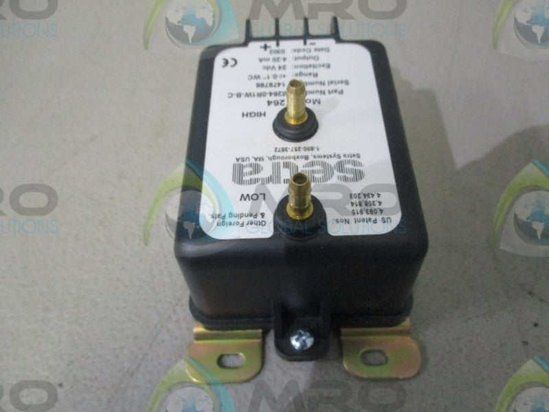 SETRA M264-0R1W-B-C PRESSURE TRANSMITTER  NSMP