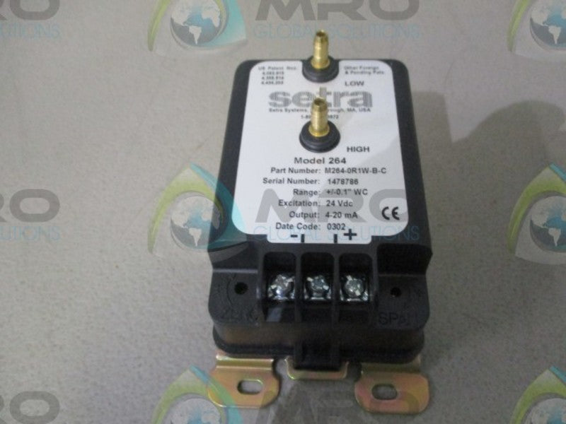 SETRA M264-0R1W-B-C PRESSURE TRANSMITTER  NSMP