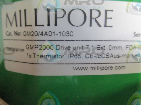 MILLIPORE GM20/4A01-1030 DRIVE UNIT  NSMP