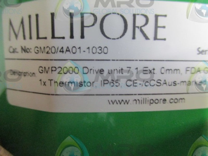 MILLIPORE GM20/4A01-1030 DRIVE UNIT  NSMP
