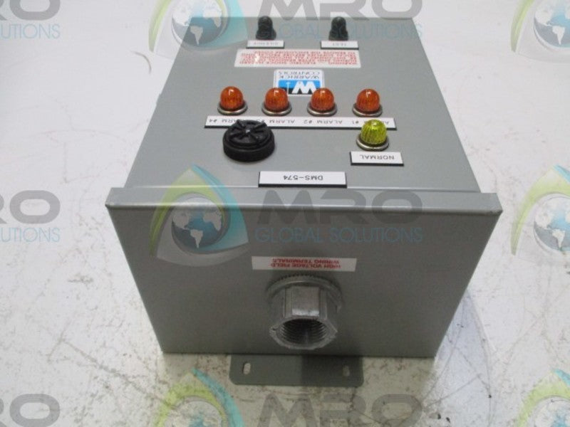 WARRICK CONTROLS DMS-574-A-2 LEAK INSTRUMENT DETECTOR  NSMP