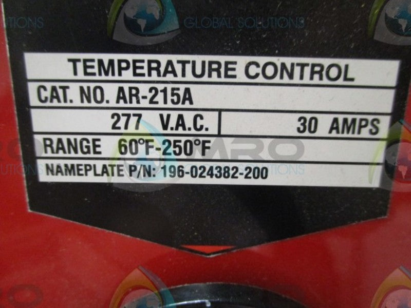 CHROMALAX AREMTS-3305T2 TEMPERATURE CONTROL 156-500523-004  NSNP