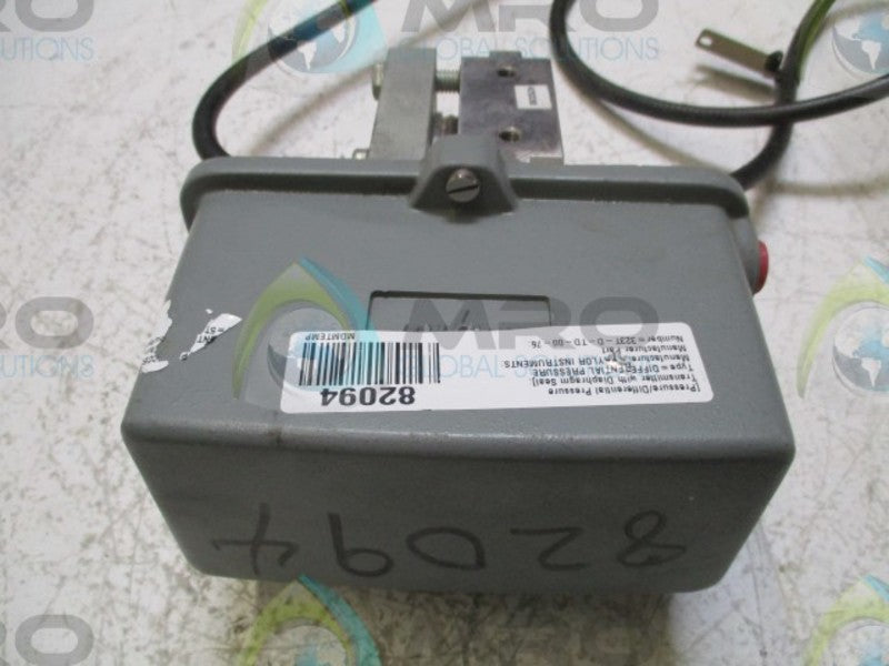 TAYLOR 323T-D-TD-00-76 DIFFERENTIAL PRESSURE TRANSMITTER  NSNP