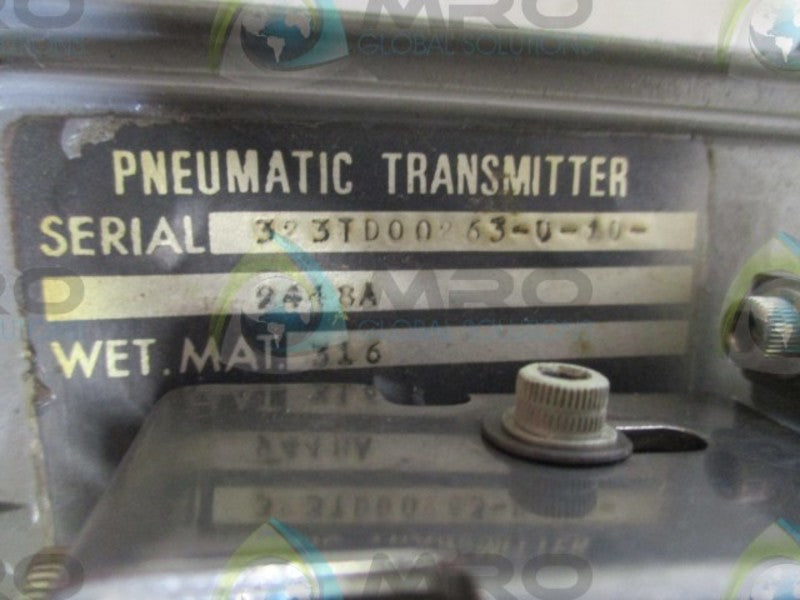 TAYLOR INSTRUMENTS 323TD00263-0-10-2448A PNEUMATIC ACTUATOR  NSNP