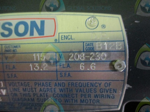 LEESON 103116.00 DC MOTOR 1 HP 1725 RPM  NSMP