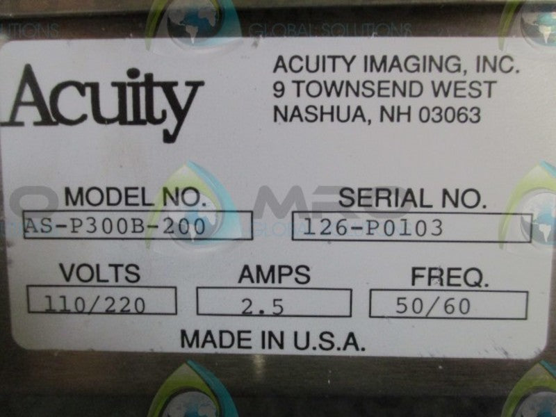 ACUITY AS-P300B-200 OPERATOR INTERFACE w/ KEY * REMANUFACTURED *