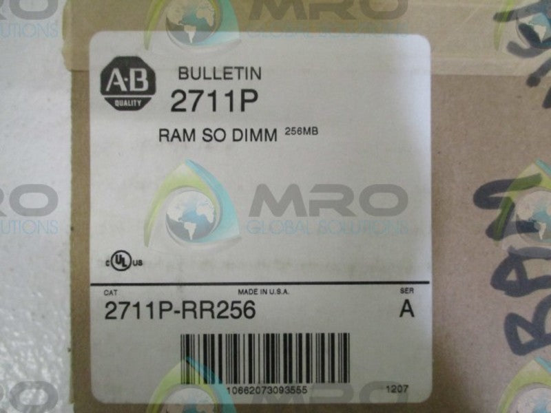 INDUSTRIAL SPARE PART 2711P-RR256 SER. A  NSMP