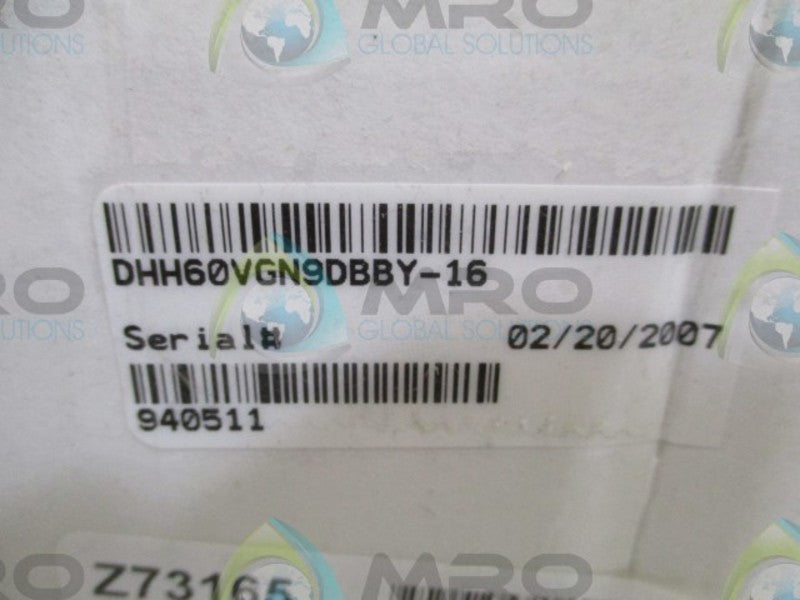 TESCOM DHH60VGN9DBBY-16 PRESSURE REGULATOR  NSMP