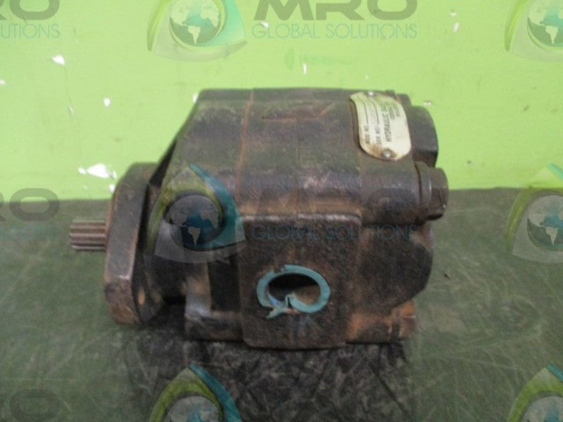 COMMERCIAL HYDRAULICS 319A694BEYF15-27 HYDRAULIC PUMP  REMANUFACTURED