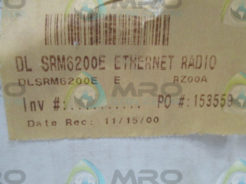 DATA-LINC SRM6200E ETHERNET RADIO  NSMP