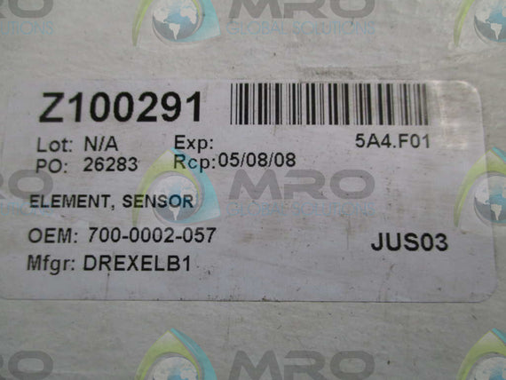 AMETEK DREXELBROOK 700-0002-057 SENSING ELEMENT 8' * NEW IN BOX *