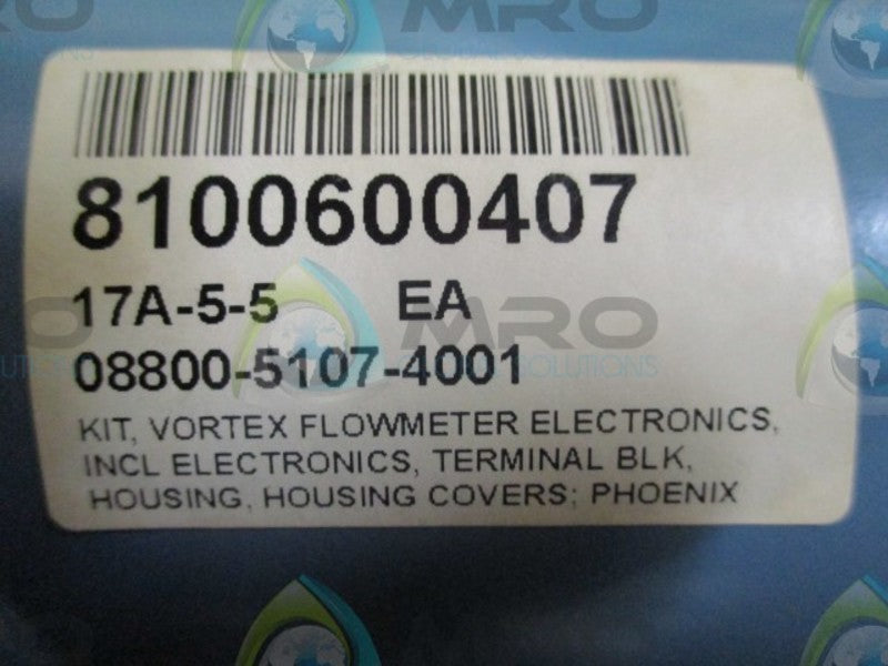 ROSEMOUNT 08800-5107-4001 FLOWMETER  NSNP