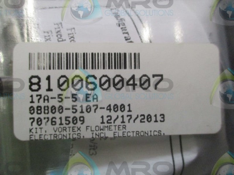 ROSEMOUNT 08800-5107-4001 FLOWMETER  NSMP