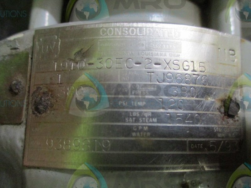 DRESSER CONSOLIDATED 1910-30EC-2-XSG15  VALVE  NSNP