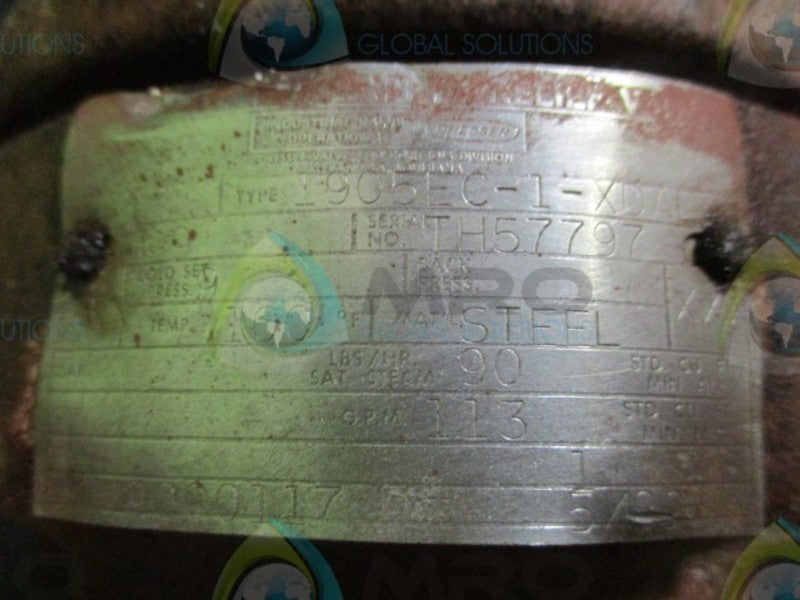 DRESSER CONSOLIDATED 1905EC-1-XDAL SAFETY RELIEF VALVE  UNMP