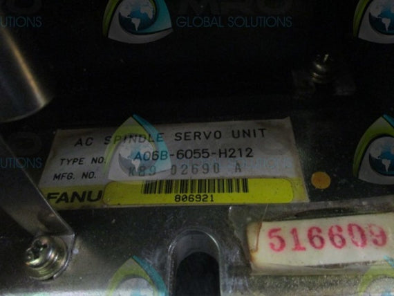 FANUC A06B-6055-H212 (AS PICTURED)  NSNP